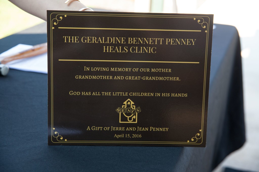 Geraldine Bennett Penney Plaque
