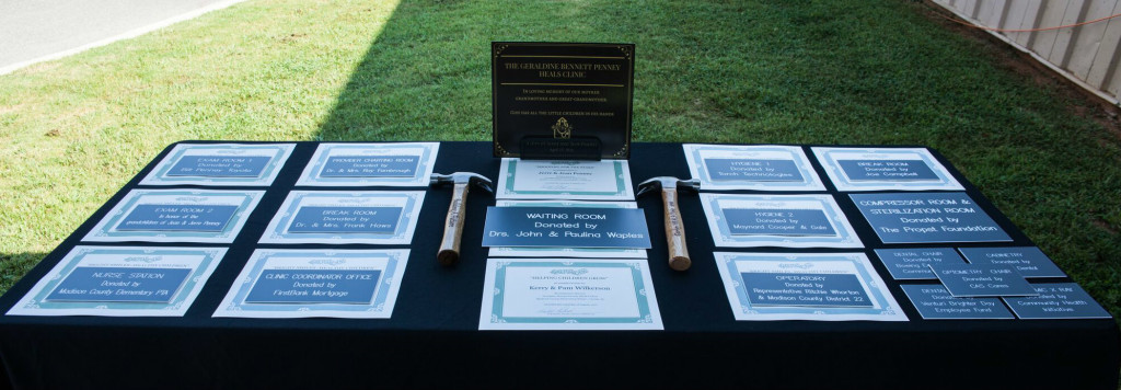 Gurley Certificates and room plaques